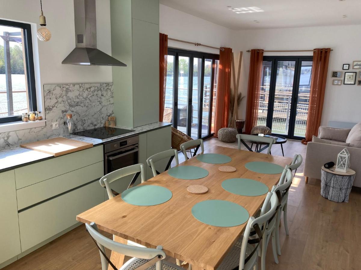 Seinehouse - Maison Flottante Vaux-Sur-Seine المظهر الخارجي الصورة