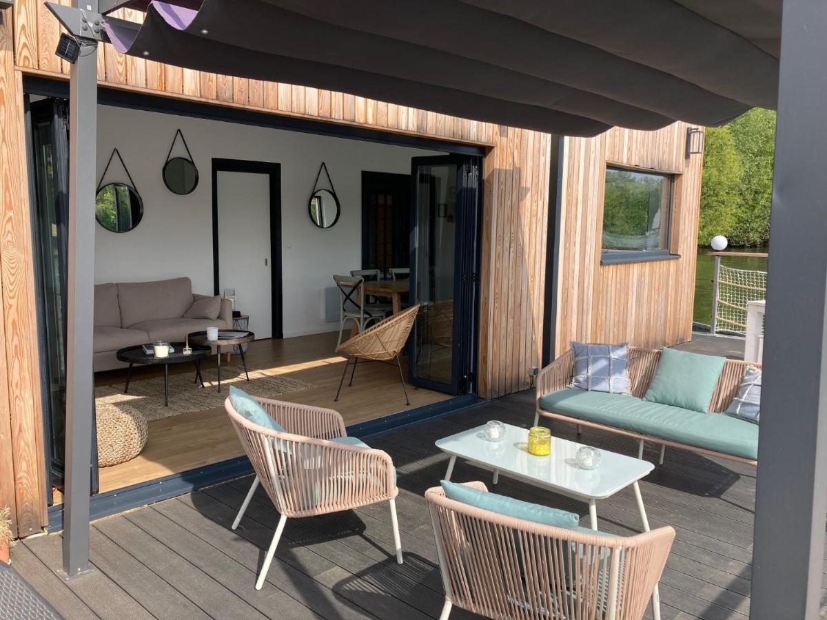 Seinehouse - Maison Flottante Vaux-Sur-Seine المظهر الخارجي الصورة