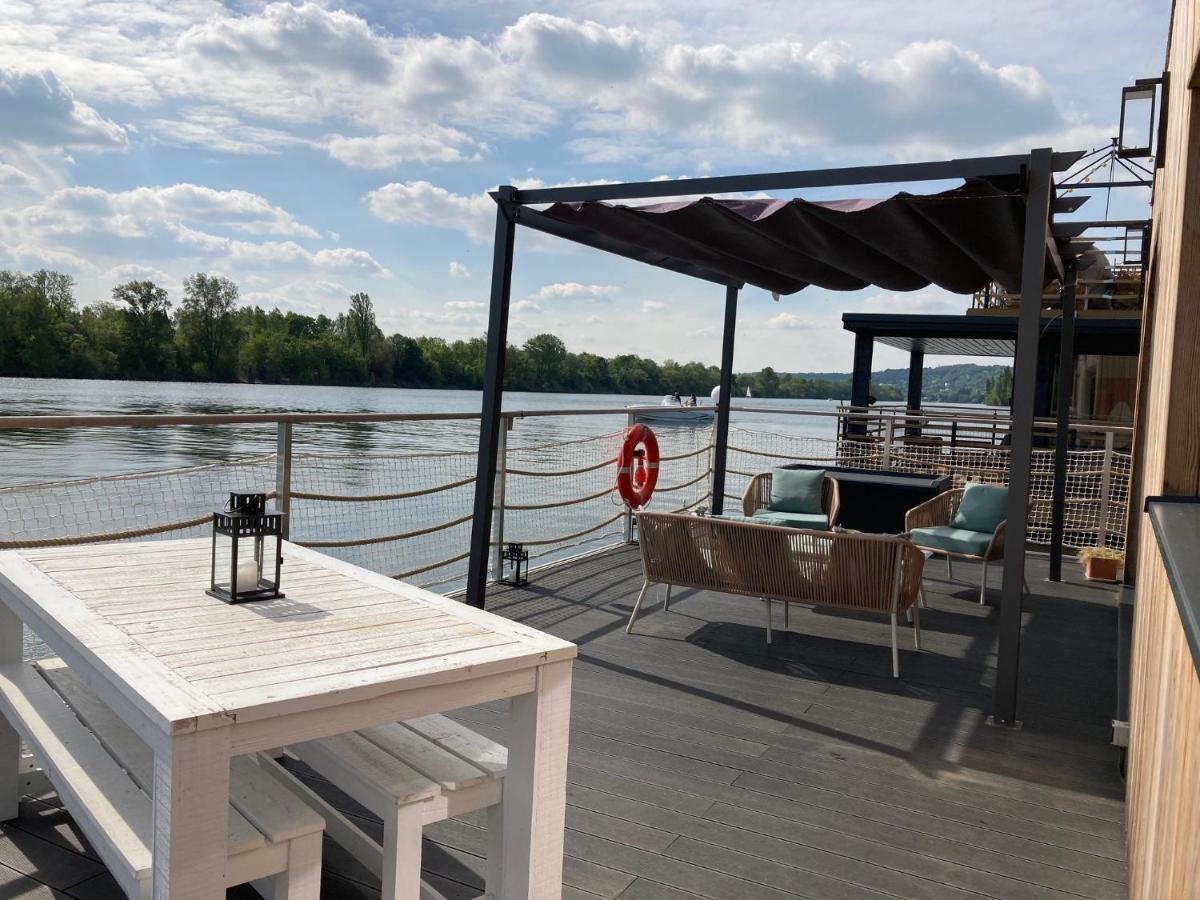 Seinehouse - Maison Flottante Vaux-Sur-Seine المظهر الخارجي الصورة