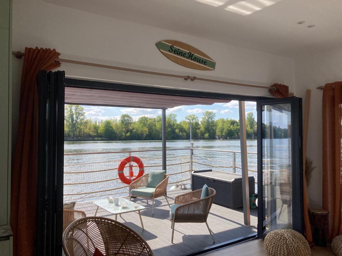Seinehouse - Maison Flottante Vaux-Sur-Seine المظهر الخارجي الصورة